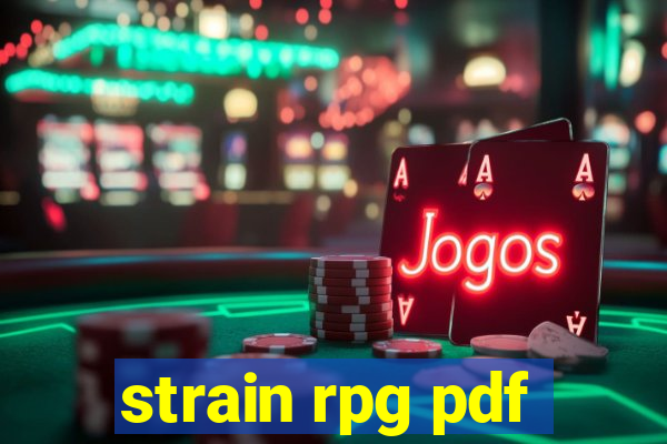 strain rpg pdf